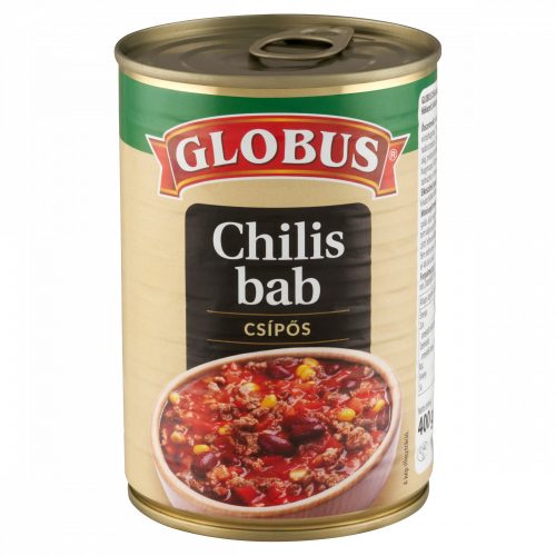GLOBUS Chilis bab csípős 400g