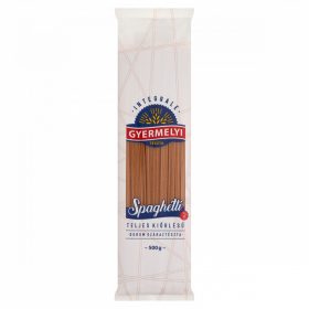   Gyermelyi Spaghetti teljes kiőrlésű durum száraztészta 500 g