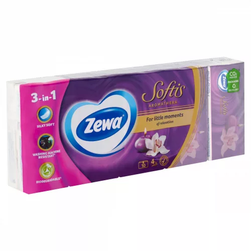 Zewa Softis 4 rét.PZS Aromathera 10x9db
