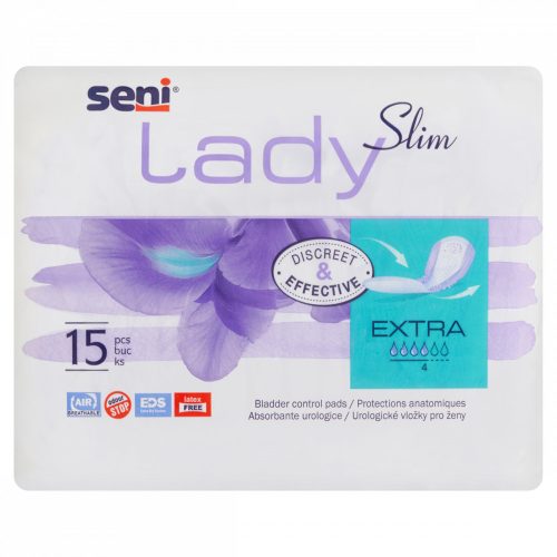 Seni Lady Slim Extra anatómiailag formált inkontinencia betét 15 db