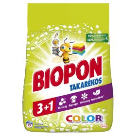 Biopon mosópor 1,02kg Color 17 mosás