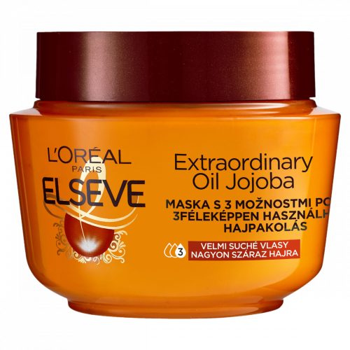 ĽOréal Paris Elseve Extraordinary Oil Tápláló hajpakolás 300 ml