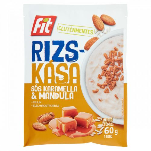 Fit sós karamella & mandula rizskása 60 g