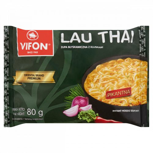 Vifon Lau Thai hagyományos thai csípős instant tésztás leves 80 g