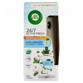   Air Wick Active Fresh Friss Pamut készülék és utántöltő 228 ml 