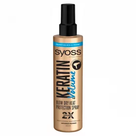   Syoss Keratin & Volume hajszárítás előtti & hővédő spray 200 ml