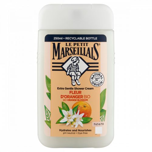 Le Petit Marseillais organikus narancsvirág krémtusfürdő 250 ml