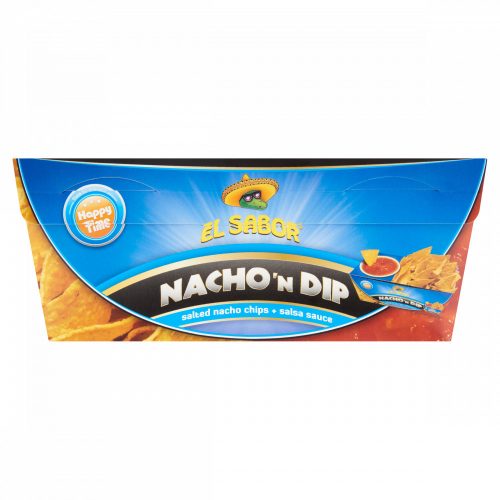 El Sabor Nacho 'N Dip sós nacho chips és salsa szósz 175 g