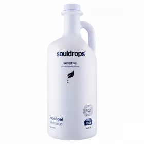 Souldrops Felhőcsepp szenzitív mosógél 50 mosás 3200 ml