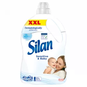   Silan Sensitive & Baby textilöblítő koncentrátum 130 mosás 2860 ml