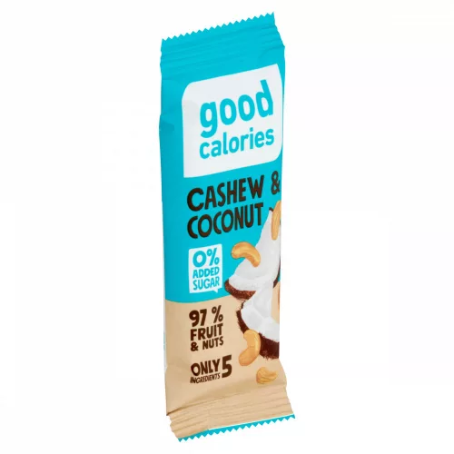 Good Calories datolyás szelet kesudióval, földimogyoróval és kókusszal 35 g