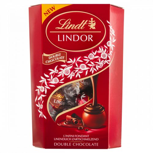 Lindt Lindor tej- és étcsokoládé lágyan olvadó töltelékkel 200 g