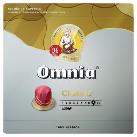   Douwe Egberts Omnia Classic őrölt-pörkölt kávé kapszulában 20 db 104 g