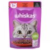 Whiskas 1+ teljes értékű nedves eledel felnőtt macskáknak marhával mártásban 85 g