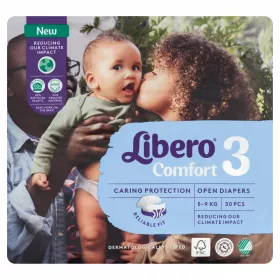   Libero Comfort egyszerhasználatos pelenkanadrág, méret: 3, 5-9 kg 30 db