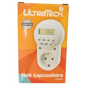 UltraTech kapcsolóóra időzít. heti időz.