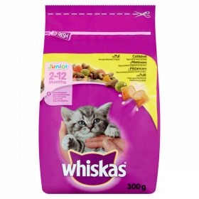   Whiskas Junior tejjel töltött ízletes falatkák csirkével 2-12 hónap 300 g