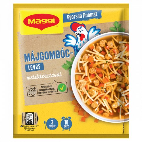 Maggi májgombócleves metélttésztával 41 g