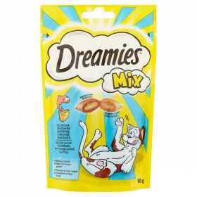   Dreamies Mix kiegészítő macskaeledel felnőtt macskák és 8 hetesnél idősebb kölykök számára 60 g
