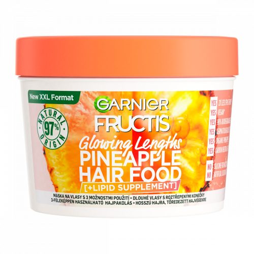 Garnier Fructis Hair Food Pineapple hajpakolás, 400 ml