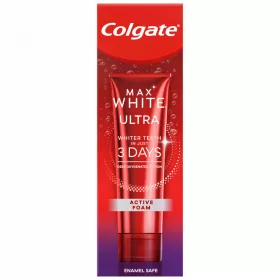   Colgate Max White Ultra Active Foam fogfehérítő fogkrém 50 ml