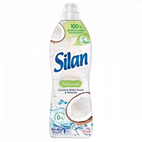 Silan Naturals Coconut Water Scent & Minerals textilöblítő koncentrátum 35 mosás 770 ml