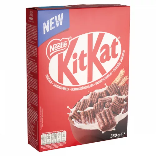 Nestlé Kit-Kat kakaós ízű ropogós gabonapehely tejcsokoládéval 330 g