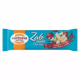 Cerbona meggyes-vaníliás zabszelet 40 g
