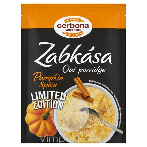 Cerbona Zabkása Sütőtök fűszeres 55g