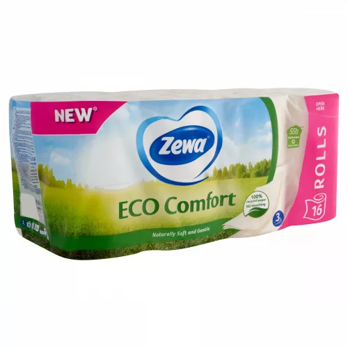 Zewa Eco Comfort 3 rétegű toalettpapír 16 tekercs