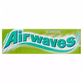   Airwaves lime- és gyömbér-ízű cukormentes rágógumi édesítőszerrel 14 g