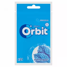   Orbit Peppermint mentaízű cukormentes rágógumi édesítőszerrel 29 g 