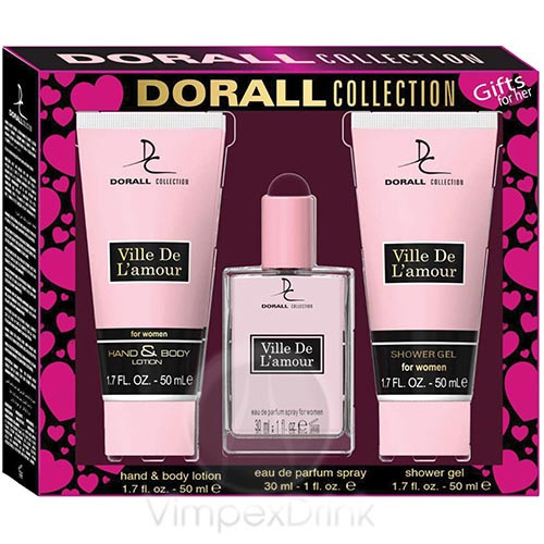 Dorall DD 3 Női Edp30+Tus.+Tes.50ml Vill