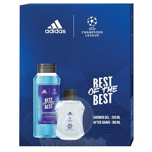 Adidas Cs.UEFA 9 Aft.100ML+Tus.250ml FF