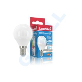 UltraTech LED gömb izzó E14 4,9W 470lm