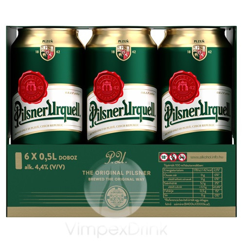 DS Pilsner Urquell 0,5l 6PACK Dob