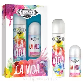 Cuba Set.Vida Női (100ml edt+50ml roll)