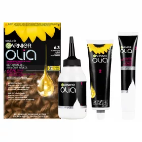   Garnier Olia tartós hajfesték 6 .3 Világos aranybarna, 60 +60 +54 ml