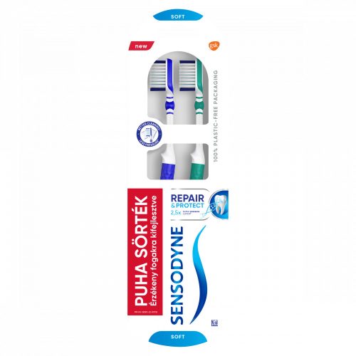 Sensodyne Repair & Protect fogkefe 2 db