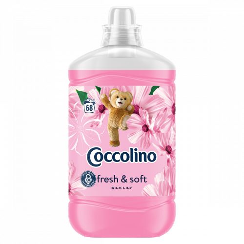 Coccolino Fresh & Soft Silk Lily öblítőkoncentrátum 68 mosás 1700 ml