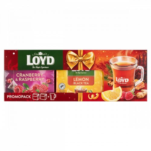 Loyd tea válogatás + 1 db pohár 74 g