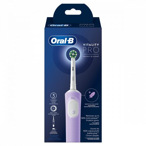 Oral-B Vitality Pro Elektromos Fogkefe, Lila