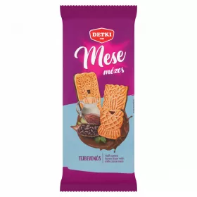   Detki Mese mézes linzer kakaós tejbevonómasszával félig mártva 180 g