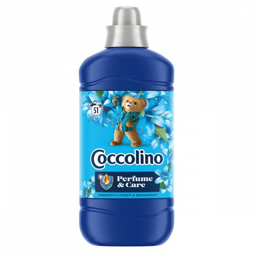 Coccolino Perfume & Care Passion Flower & Bergam öblítőkoncentrátum 51 mosás 1275 ml