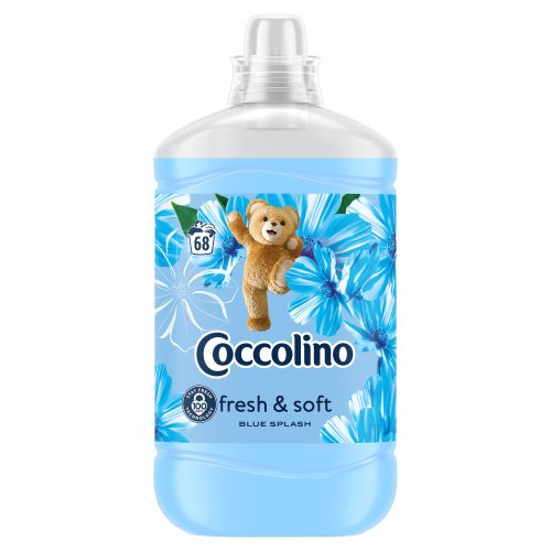 Coccolino Fresh & Soft Blue Splash öblítőkoncentrátum 68 mosás 1700 ml