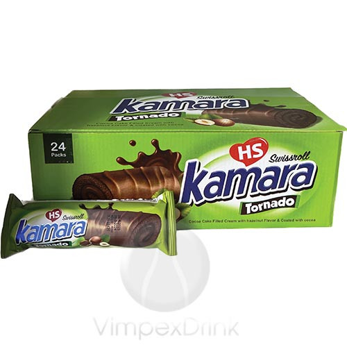 Kamara Tornado mogyorós swissroll 40g