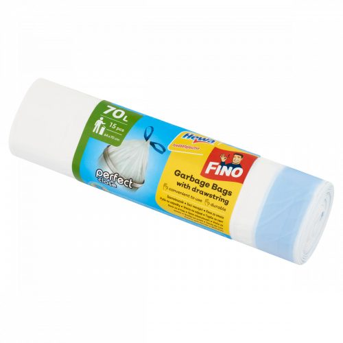 Hewa Fino Perfect Close 70 l-es szemeteszsák 15 db