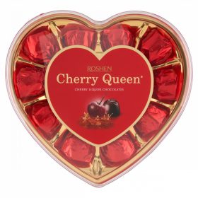   Roshen Cherry Queen étcsokoládés alkoholos-meggyes bonbon 122 g