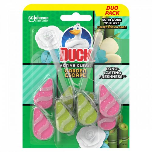 Duck Active Clean Garden Escape WC-öblítő rúd 2 x 38,6 g (77,2 g)