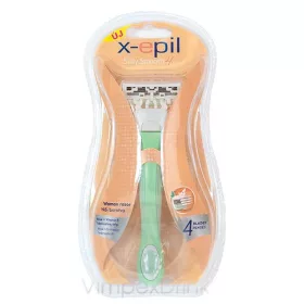 X-Epil Silky Sm.Női borotva kész.4p. 1db